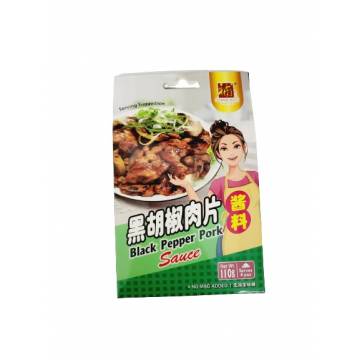 黑胡椒肉片酱料 BLACK PEPPER PORK SAUCE 110g