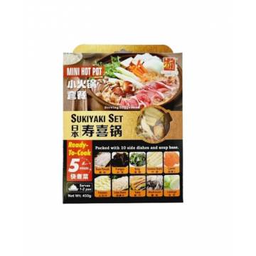 日本寿喜锅套餐   
SUKIYAKI SET 450g